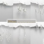 A pair of silver earrings – your favorite style and personality