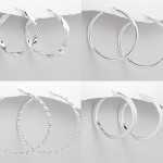 Learning about hoop earrings- sizes and styles